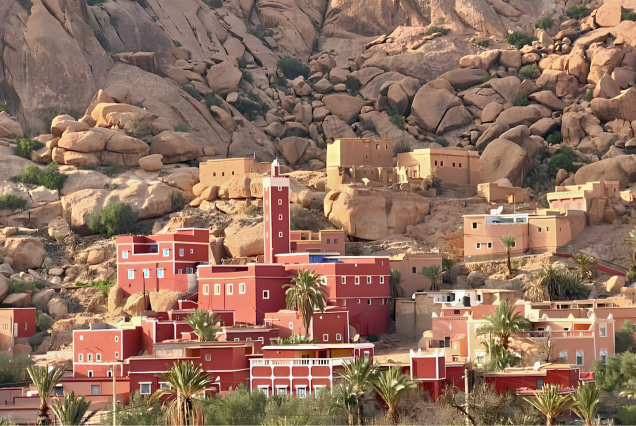 Tafraout and The Painted Rocks: Where Mountains Turn Bright Blue